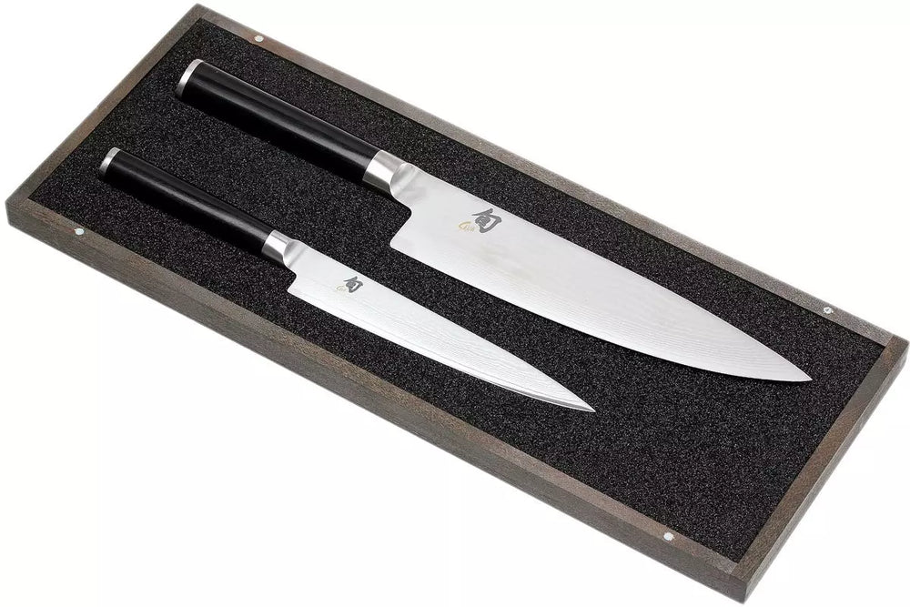 Set de couteaux Kai Shun Classic (couteau universel + couteau de chef) 2 pièces - DMS-220