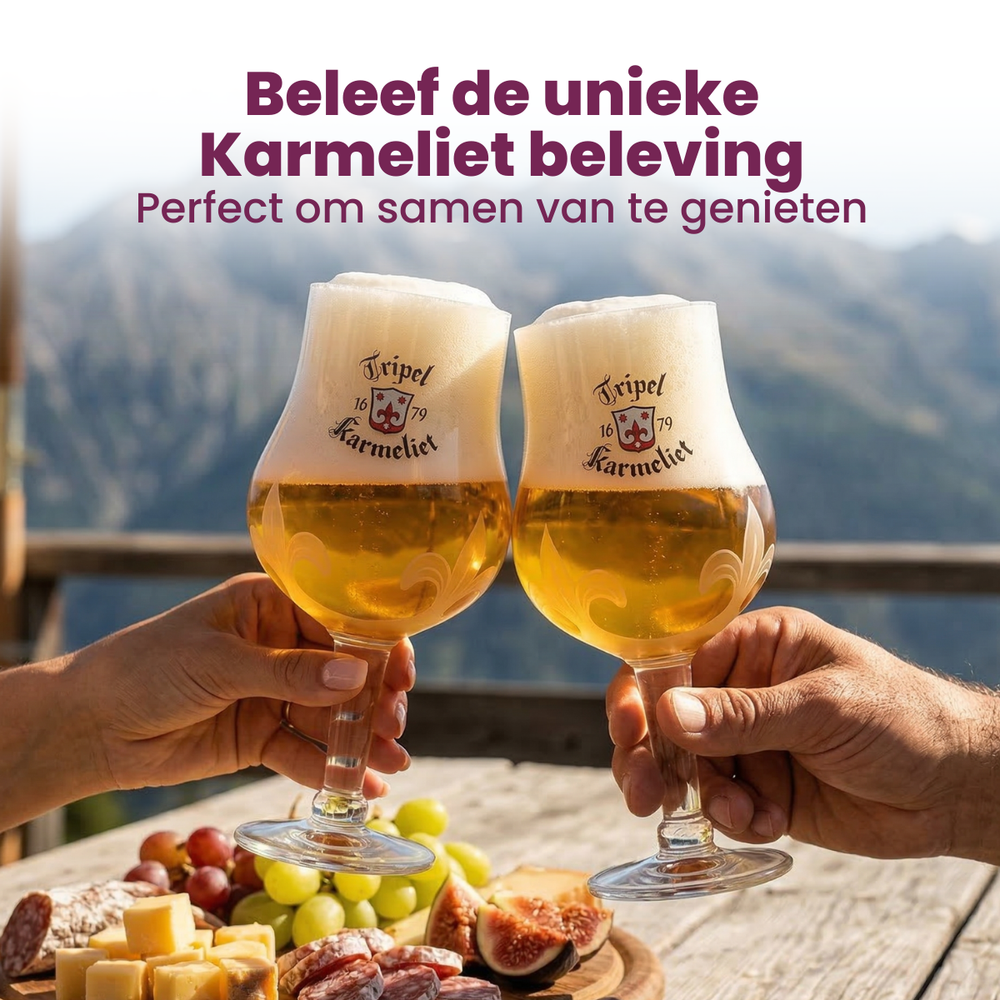 Ensemble de verres à bière Karmeliet - Bière - Belgique - 33 cl - 6 pièces