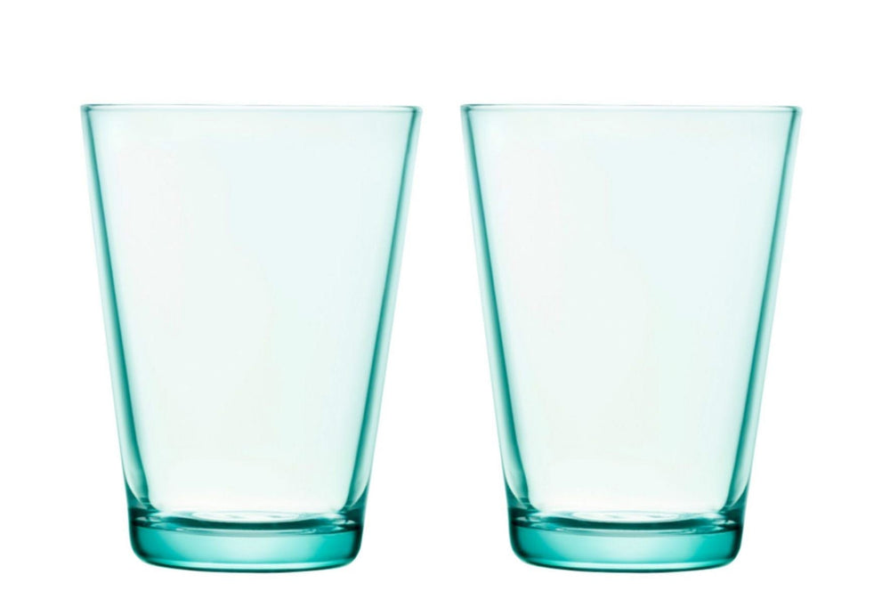 Verres long drink Iittala Kartio vert d'eau 400 ml - 2 pièces