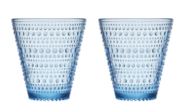 Iittala Verres Kastehelmi Aqua 300 ml - 2 Pièces