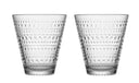 Iittala Verres Kastehelmi Transparent 300 ml - 2 Pièces