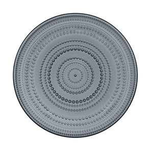 Assiette de service Iittala Kastehelmi Gris foncé ø 31,5 cm