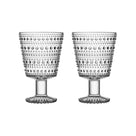 Iittala Verres Kastehelmi Transparent 260 ml - 2 Pièces