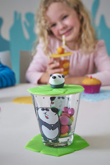 Ensemble de verres pour enfants Leonardo Bambini Panda 215 ml - 3 pièces