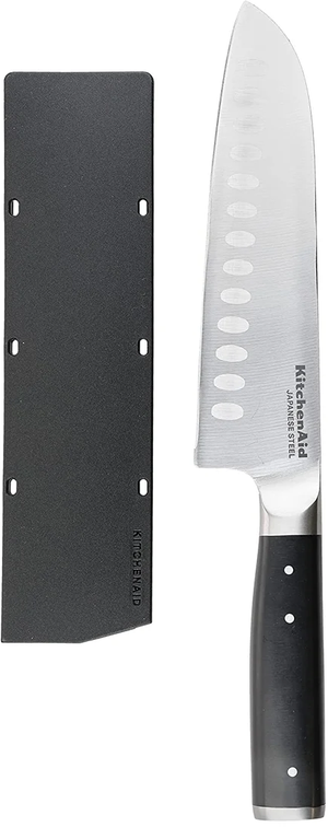 Couteau Santoku KitchenAid - Couteau de cuisine - Gourmet - Lame 18 cm