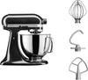 Robot culinaire KitchenAid Artisan - tête inclinable - Noir Onyx - 4,8 litres - 5KSM125EOB