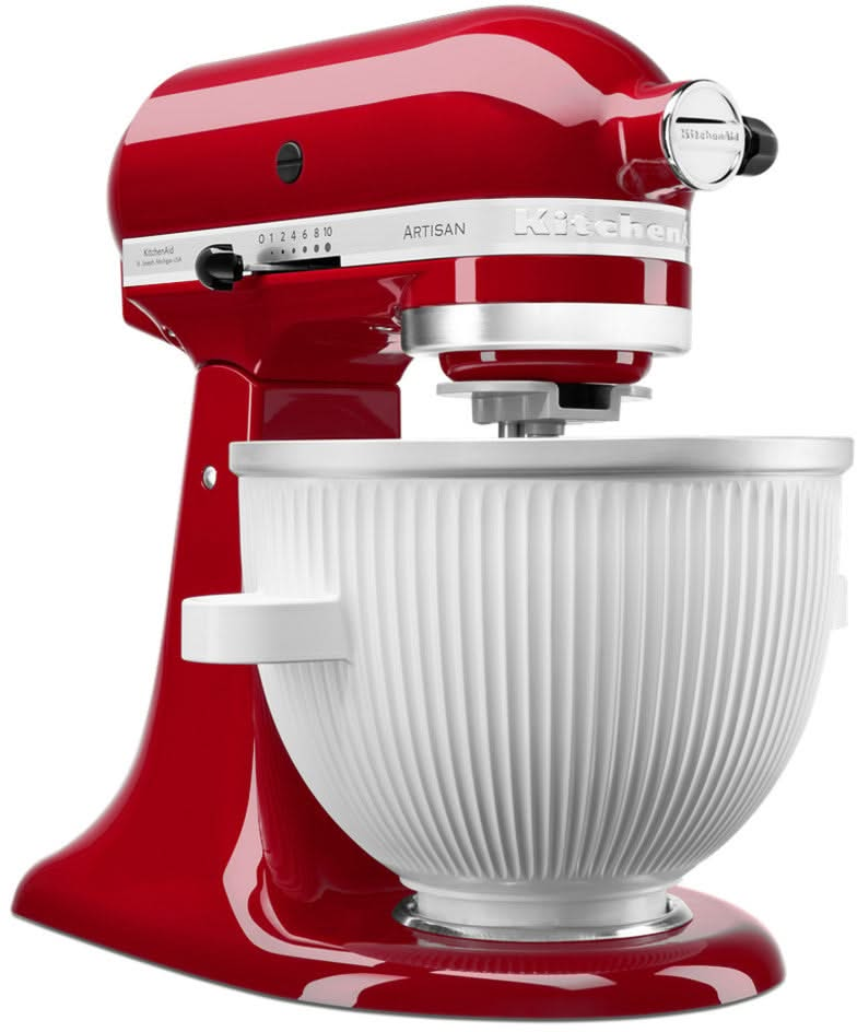 Sorbetière KitchenAid - accessoire pour robot de cuisine - 5KICA0WH