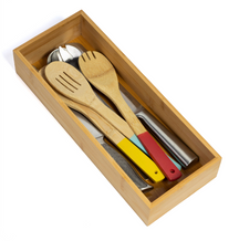Range-Couverts Cookinglife - Bambou - 38 x 15 x 7 cm