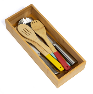 Range-Couverts Cookinglife - Bambou - 38 x 15 x 7 cm