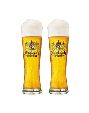 Set de verres a bière König Ludwig - Verres Weizen - Weizen - 500 ml - 2 pieces