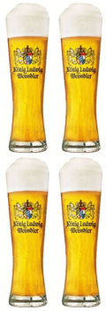 Ensemble de verres a bière Konig Ludwig - Weizen - 500 ml - 4 pièces