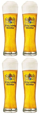 Ensemble de verres a bière Konig Ludwig - Weizen - 500 ml - 4 pièces