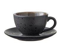 Tasse et soucoupe Bitz Gastro Noir/multicolore Bleu 240 ml - 4 pièces