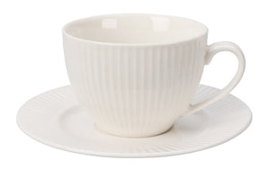 Set de tasses à café Siaki - Tasses et soucoupes - New Bone - 240 ml - 6 pièces