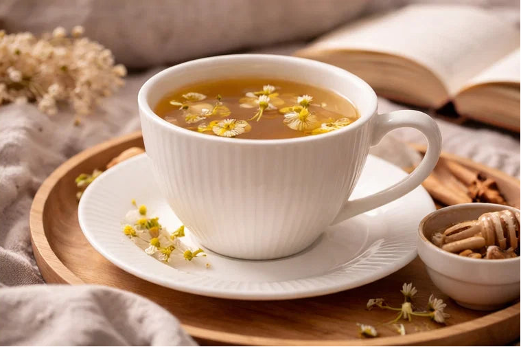 Kop en Schotel Siaki New Bone - Porselein - 240 ml - 6 stuks - Cookinglife