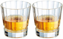 Verres à whisky Cristal d'Arques Macassar 320 ml - 2 pièces