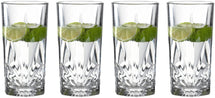 Verres long drink Leonardo Capri 390 ml - 4 pièces