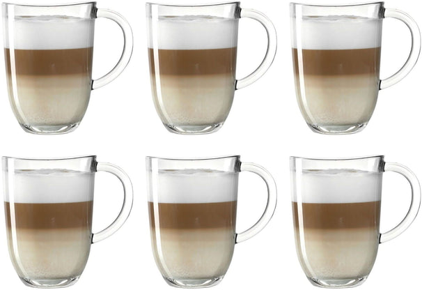 Verres à Latte Macchiato Napoli Leonardo 380 ml - 6 pièces