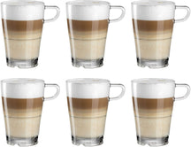 Verres à Latte Macchiato Leonardo Senso 350 ml - 6 pièces