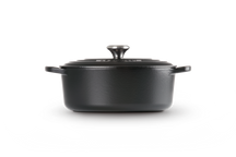 Le Creuset Cocotte Signature - Ovale - Noir Mat - ø 29 cm / 4,7 litres