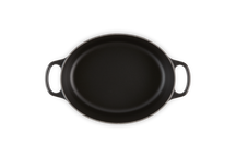 Le Creuset Cocotte Signature - Ovale - Noir Mat - ø 29 cm / 4,7 litres