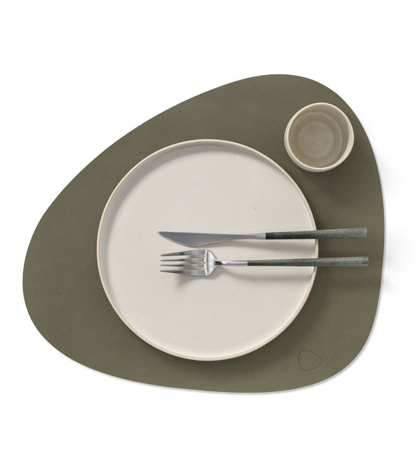 Ensemble de sets de table LIND DNA - en cuir - Nupo - 44 x 37 cm - 2 pièces