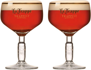 Ensemble de verres à bière La Trappe - Bokaal - 250 ml - 2 pièces