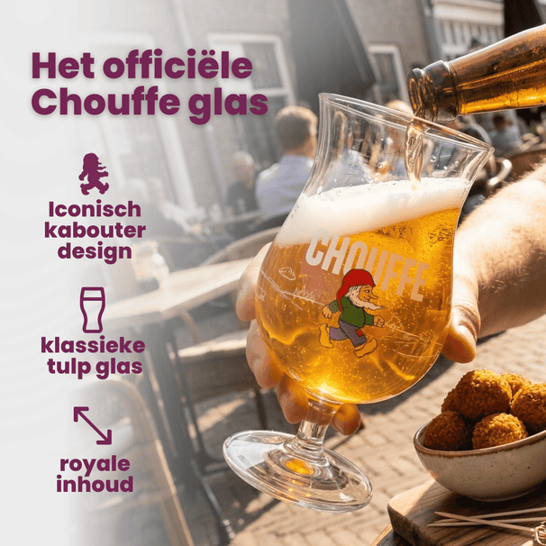 Verre à Bière La Chouffe - 330 ml - 2 pièces