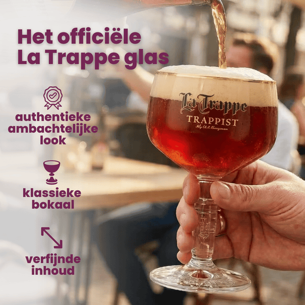 Verre à bière La Trappe Bokaal 250 ml - 2 pièces