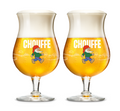 Ensemble de verres à bière La Chouffe - en verre - 250 ml - 2 pièces