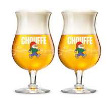 Ensemble de verres à bière La Chouffe - en verre - 250 ml - 2 pièces