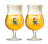 Ensemble de verres à bière La Chouffe - en verre - 250 ml - 2 pièces