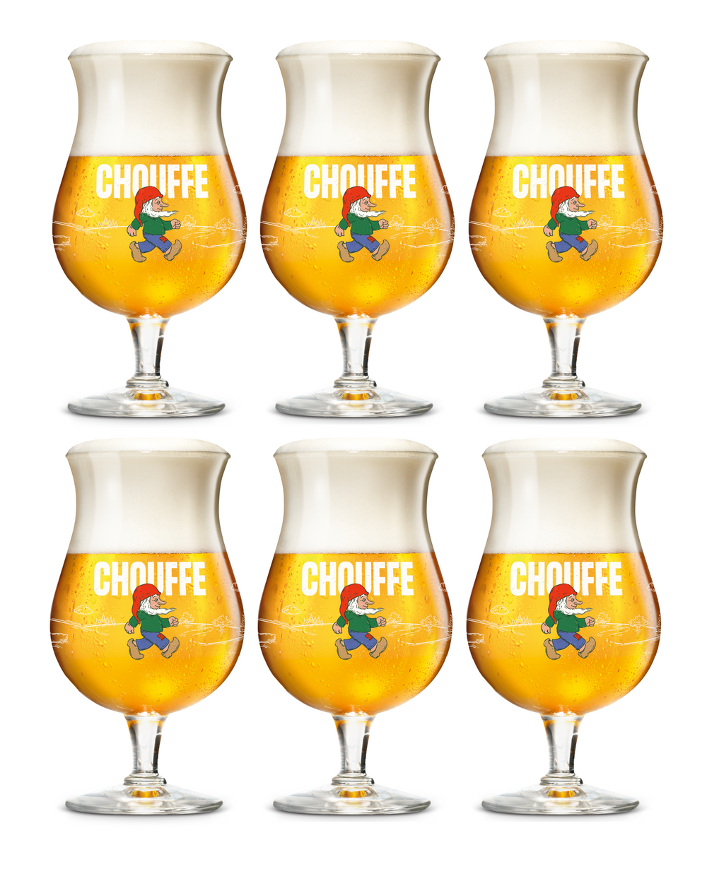 Verres à bière La Chouffe 250 ml - 6 pièces