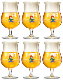 Verres à bière La Chouffe 330 ml - 6 pièces