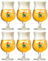 Verres à bière La Chouffe 330 ml - 6 pièces