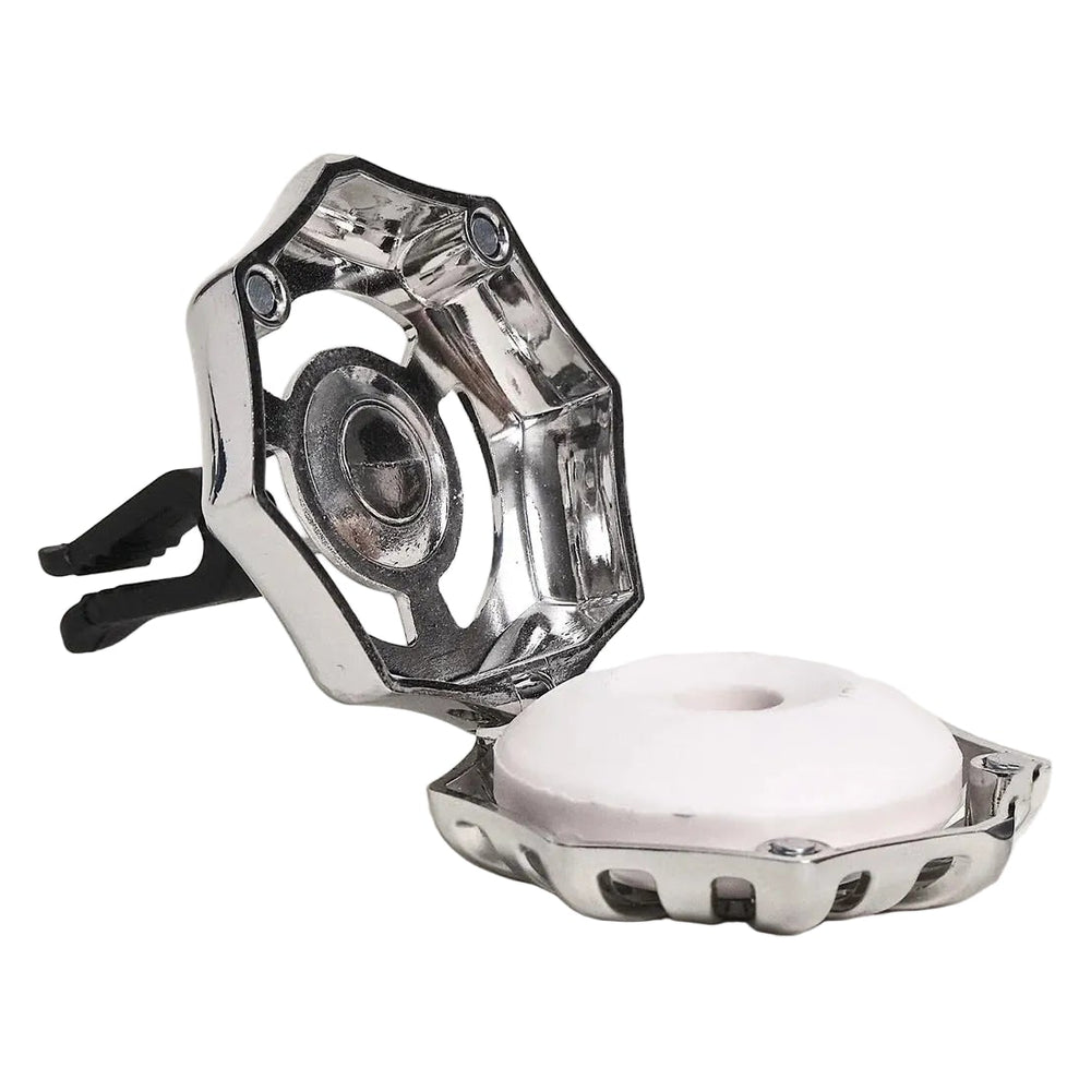 Maison Berger Autoparfum / Autodiffuser Coralie Silver - Lady Flower - Met Navulling