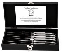 Couteaux à Steak Laguiole Style de Vie Ligne Luxe Inox - 6 pièces
