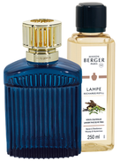 Coffret cadeau Lampe Berger Alpha Bleu