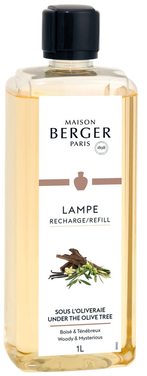Recharge Maison Berger - Lampe a parfum - Sous l'olivier - 1 litre