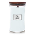 Bougie parfumée WoodWick Magnolia Birch - Grande taille - 18 cm / ø 10 cm