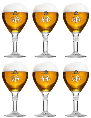 Verres à bière Leffe 330 ml - 6 pièces