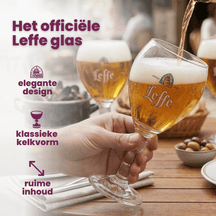 Ensemble de verres a bière Leffe - Verres calice - Leffe - 330 ml - 6 pièces