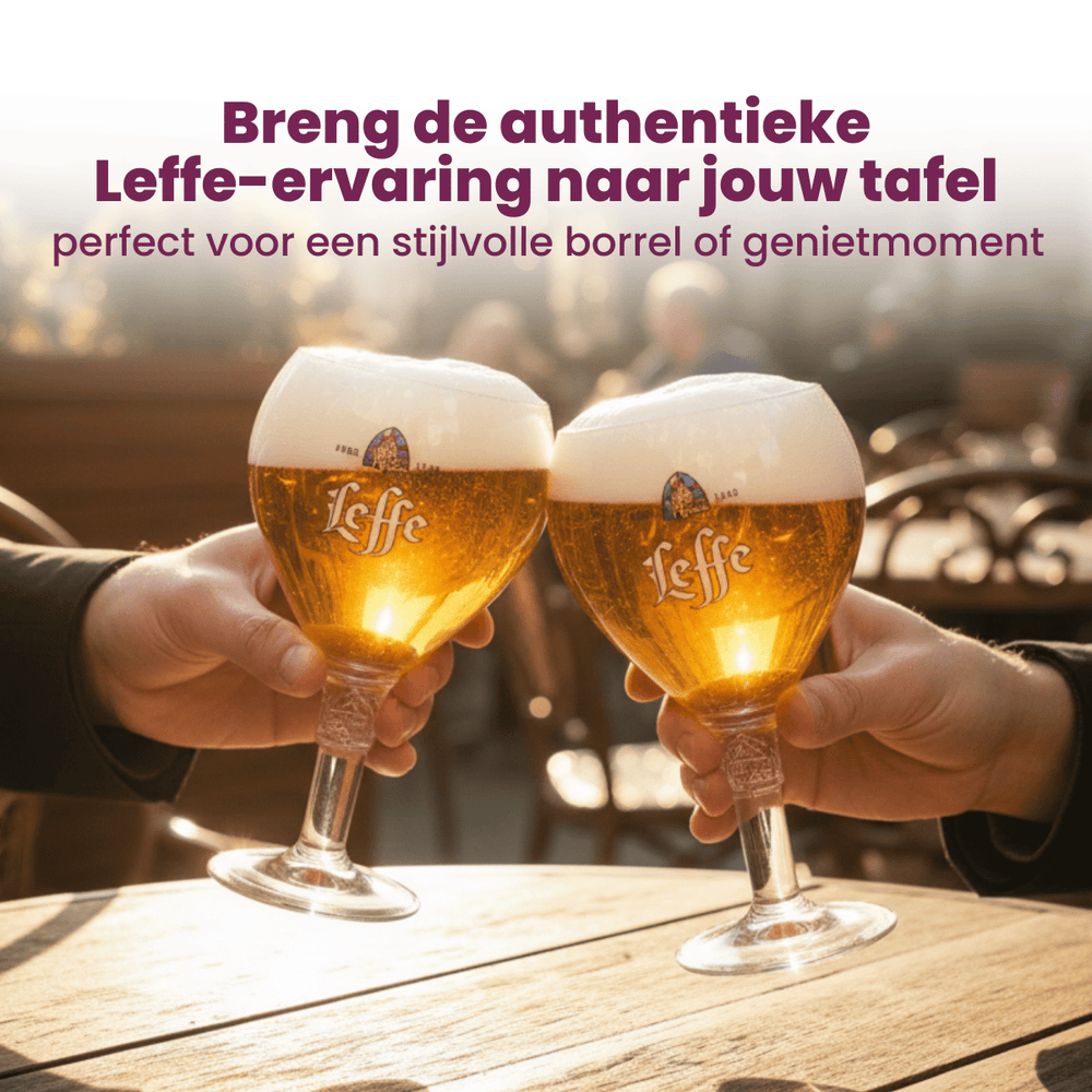 Ensemble de verres a bière Leffe - Verres calice - Leffe - 330 ml - 6 pièces
