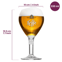 Ensemble de verres a bière Leffe - Verres calice - Leffe - 330 ml - 6 pièces