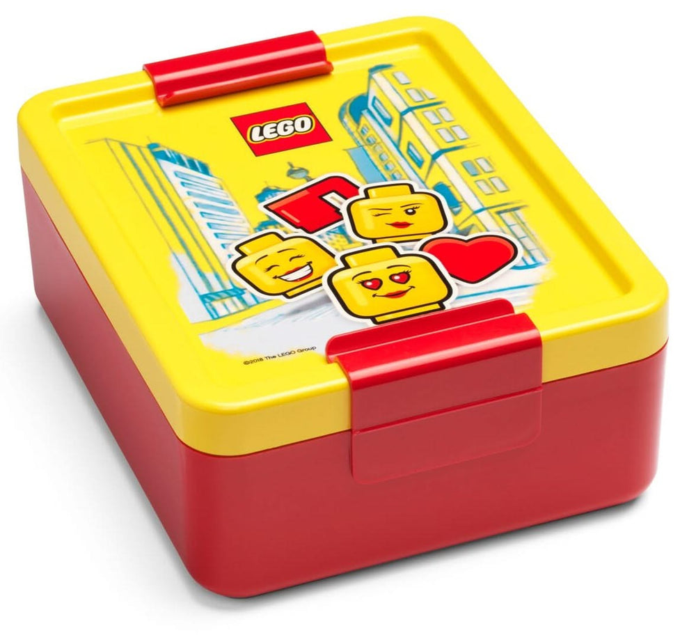 Ensemble repas LEGO® Classic Girls - Jaune/ Rouge