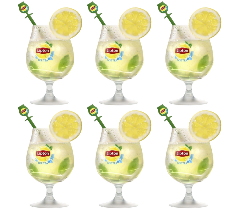 Bol en verre Lipton Ice Tea 250 ml - 6 pièces