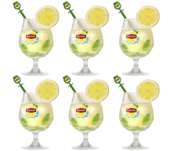 Bol en verre Lipton Ice Tea 250 ml - 6 pièces