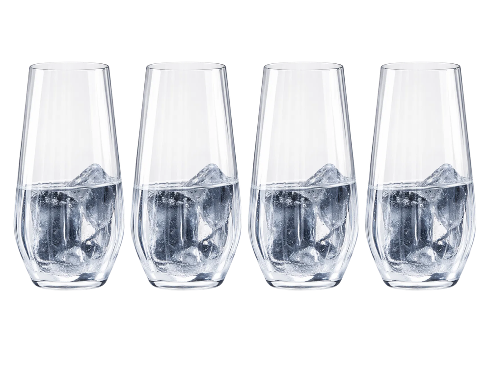 Ensemble de verres a eau Cookinglife - Longdrink - Verano - 580 ml - 4 pièces