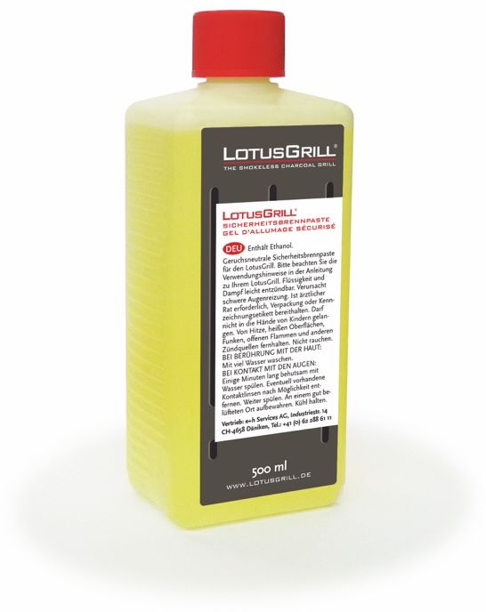 Pâte à brûler LotusGrill sans parfum - 500 ml