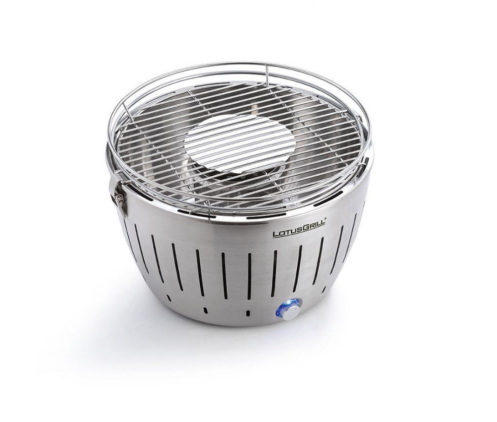 BBQ / Barbecue de table LotusGrill Classic - Charbon de bois - ø 35 cm - Acier inoxydable